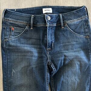 Hudson Jeans Women's Dark Blue Straight Leg Jeans